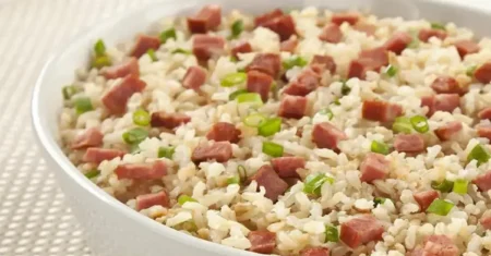 Receita de Arroz com Linguiça Blumenau: