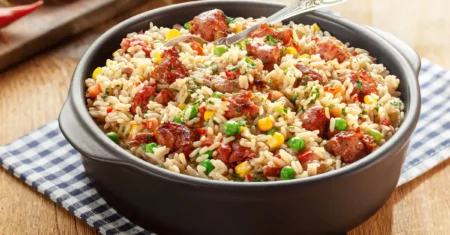 Receita de Arroz com Salame: Uma Combinação Irresistível de Sabores